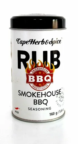 Cape Herb & Spice Smokehouse BBQ Gewürzsalz Grillgewürz  - 160 g