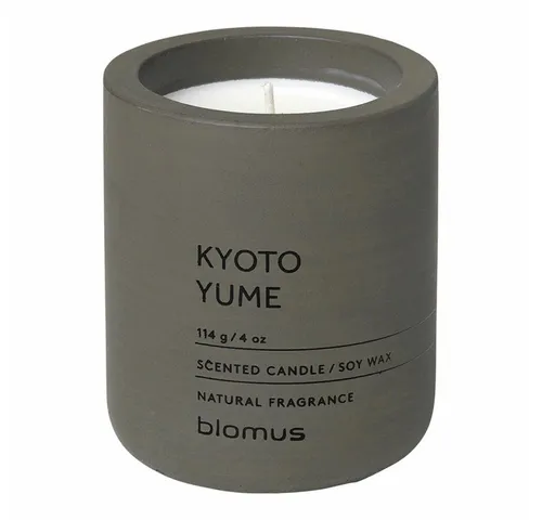 blomus Duftkerze FRAGA Kyoto Yume S in grau von Blomus