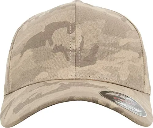 Flexfit Light Kappe, beige camo S/M