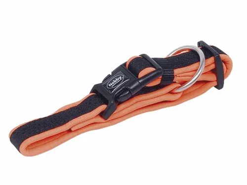Nobby Hunde-Halsband Mesh Preno neonorange - Verstellbar von 30-45 cm, robust und stylisch für aktive Hunde