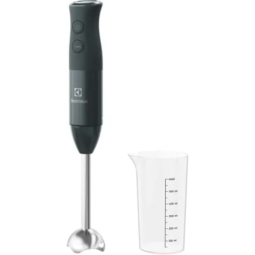 Electrolux E3HB1-4GG Tauchmixer - 400-Watt Stabmixer mit TruFlow-Technologie, kraftvoll und spritzfrei für perfekte Mixergebnisse