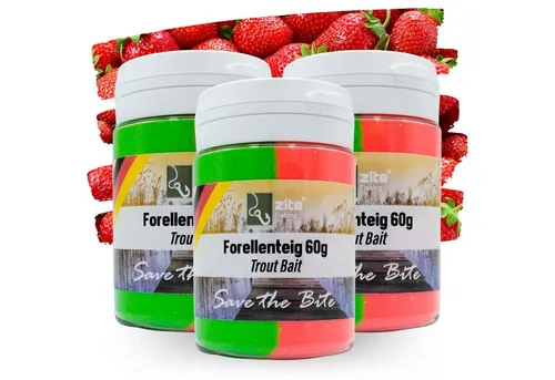 Zite Kunstköder Forellenteig Set 3x60g Special Edition als Angelköder