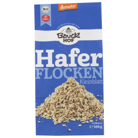 Bauckhof Bio Demeter Haferflocken Kleinblatt (4,98 EUR/kg)