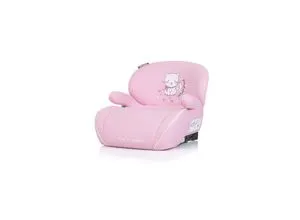 Chipolino Kindersitz Sonic Isofix - Rosa Weiß - Kindersitz der Gruppe 3 (22 - 36 kg) mit Isofix & 3-Punkt-Gurt, ideal für Kinder ab 6 Jahren. Ergonomisches Design und bequeme Armlehnen für langen Fahrkomfort. Bezug abnehmbar und waschbar.
