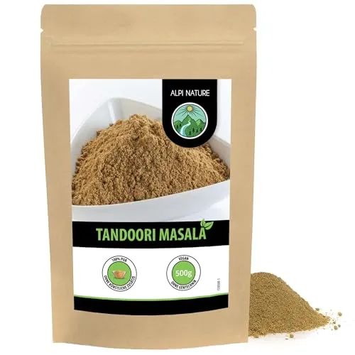 Alpi Nature Tandoori Masala Gewürz 500g, Tandoori Masala Gewürzmischung, indische Gewürze