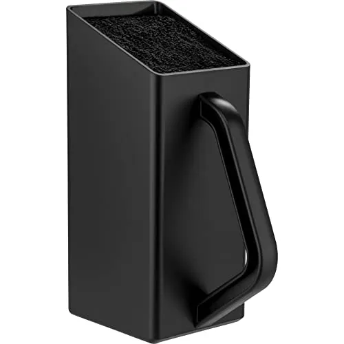 Swiss Classic Messerblock - Schwarz - Küchenmesser-Set in stilvollem Messerblock, ideal für präzises Schneiden und optimale Aufbewahrung.