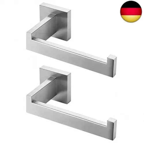 HITSLAM Toilettenpapierhalter, WC Edelstahl Klopapierhalter für Küche und B
