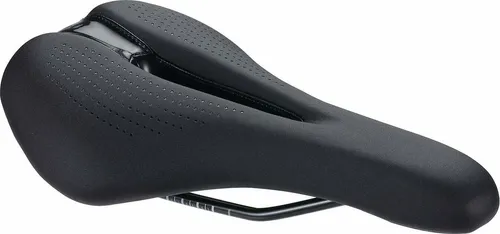 BBB Sattel Sport Comfort 2.0 165 - Bequemer Fahrradsattel - Fahrradsättel mit anatomischem Ausschnitt für optimalen Komfort und Druckstellenvermeidung. Ideal für sportliche und lässige Fahrten.