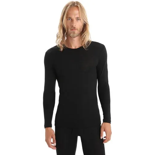 Icebreaker Men 175 Everyday LS Crewe Black (XL) von icebreaker