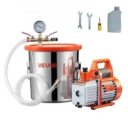 VEVOR 99L/min Vakuumpumpe mit Entgasungskammer von Vevor