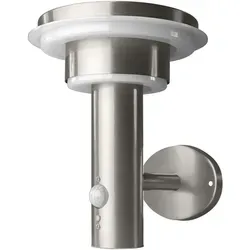 LEDVANCE ENDURA STYLE Solar Sensor Wandleuchte - Energiesparlampe für den Außenbereich mit warmweißem Licht, integriertem Bewegungs- und Tageslichtsensor für optimale Energieeffizienz und Sicherheit.