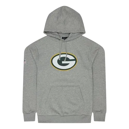 New Era Green Bay Packers Kapuzenpullover - Kapuzenpullover mit stylischem Teamlogo der Green Bay Packers. Bequem und langlebig für den täglichen Einsatz, mit flauschiger Innenseite und praktischen Features wie Kängurutasche und dreiteiliger Kapuze.