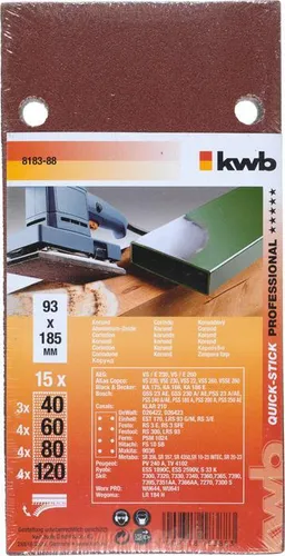 Schleifzubehör von KWB