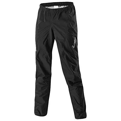 Löffler Fahrradhose Radüberhose GTX Active schwarz 27 - Fahrradbekleidung aus 100% wasserdichtem Gore-Tex® Active Material für optimalen Wetterschutz. Ideal für sportliche Biker, die auch bei Regen fahren möchten.