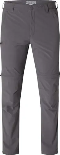 MCKINLEY Herren Abzipphose Malloy II M - 2-in-1 Outdoorhose - Wanderhose mit umweltfreundlicher Anti-Moskito-Ausrüstung, atmungsaktiv und schnelltrocknend. Verwandelt sich schnell in Shorts und bietet UV-Schutz 50+.