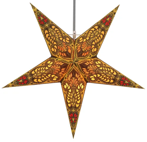 Weihnachtsbaumschmuck Gelb von Guru-Shop