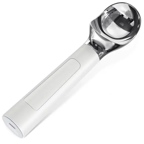 Elektrischer Eislöffel mit Heizfunktion – Beheizter Eisportionierer für müheloses Servieren