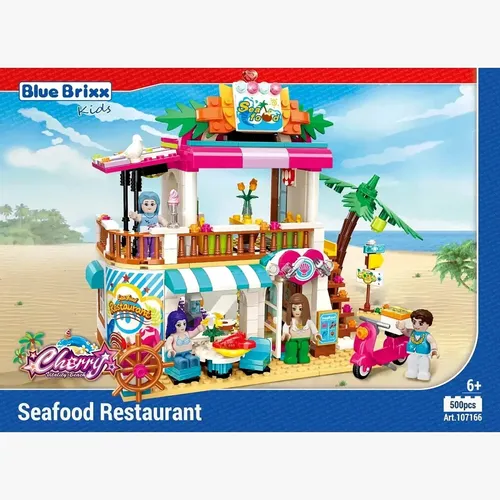 BlueBrixx Fischrestaurant 107166 | Klemmbausteine Set Neu OVP