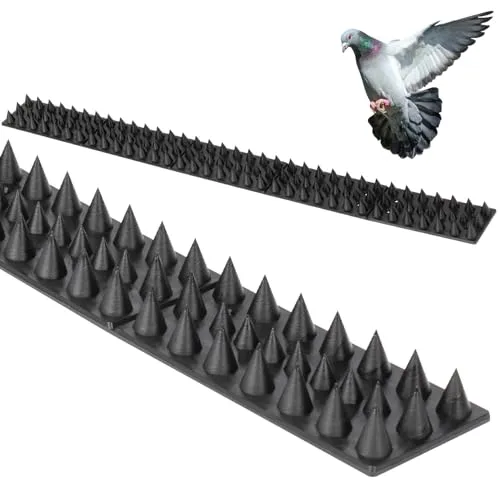 VOSS.garden Vogelabwehr Prickler Strip Antikletterstreifen, Taubenabwehr, Marderabwehr, Katzenabwehr, Waschbärenabwehr 50cm