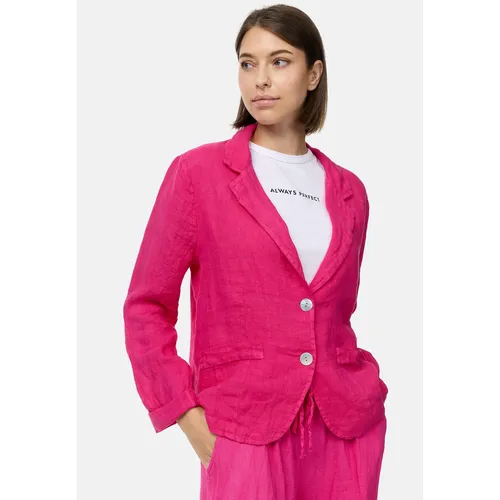 PM SELECTED Damen Business Leinen Blazer mit Reverskragen - Damen Jacken & Mäntel - Sommerlich leichter Blazer aus 100% Leinen, der durch seine Vielseitigkeit und den hohen Tragekomfort besticht.