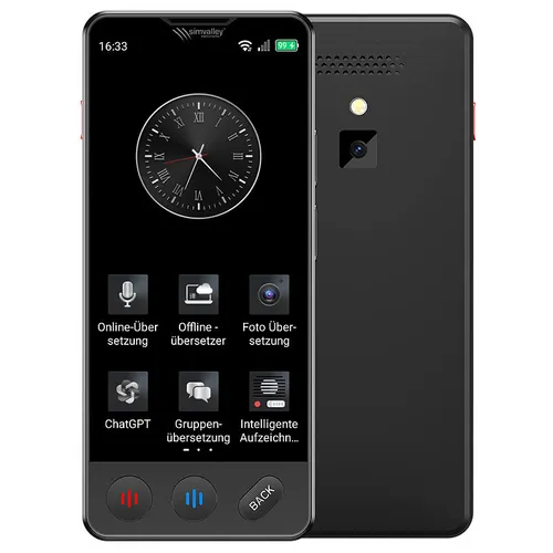 Mobiler KI-Echtzeit-Sprachübersetzer mit 4G/LTE