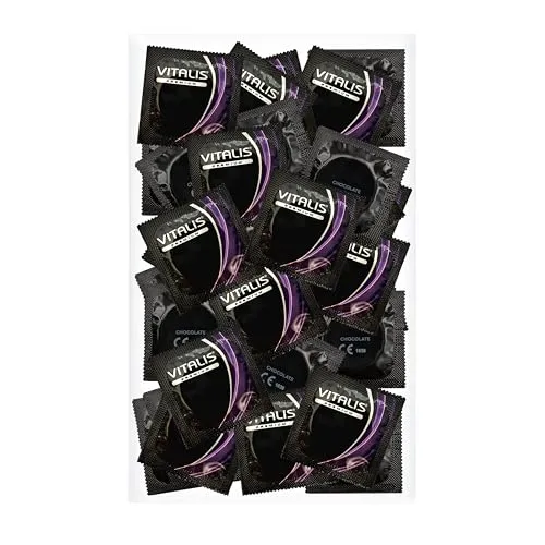 Vitalis chocolate/black, 100er Pack Kondome, 100 Stück