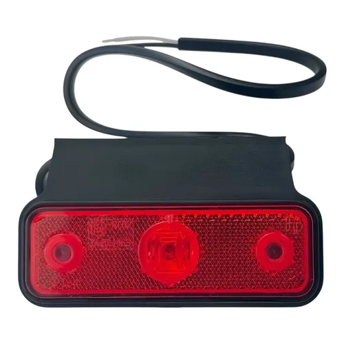 ROT LED Umrissleuchte Positionsleuchte hinten 12V 24V E9 LKW Anhänger Trailer
