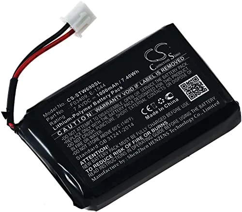 Akku für Satfinder Satlink WS-6932 / WS-6933, 7,4V, Li-Polymer - Akkus für Unterhaltungselektronik, 100% kompatibel und umweltfreundlich. Hochwertiger Ersatzakku mit 1000mAh Kapazität und umfassendem Schutz vor Überladung und Kurzschlüssen.