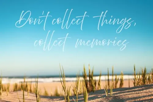 A.S. Création Fototapete Collect Memories 3,75 m x 2,50 m - WALLLOVE Tapete Strand & Meer in Blau, Beige inkl. Kleister - DD129612