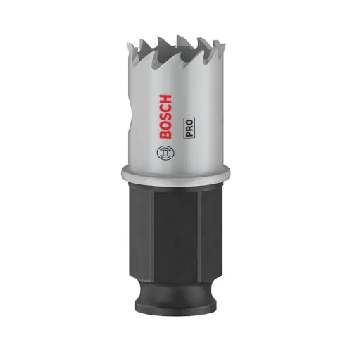 Bosch 1x PRO Sheet Metal Power Change Plus Lochsäge (für Edelstahlbleche, Stahlbleche, Ø 20 mm, Professional Zubehör Bohrmaschine)