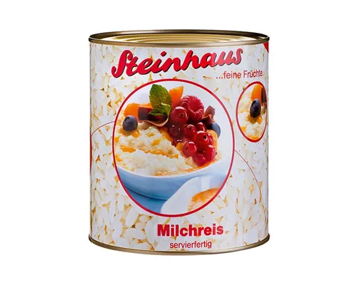 Steinhaus Reis, Steinhaus Milchreis servierfertig warm oder kalt genießen 2650ml