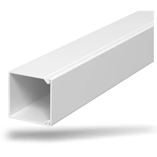 OBO Wand- und Deckenkanal WDK 25025 25x25 reinweiss von OBO Bettermann