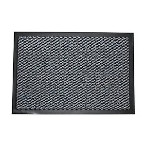 Hamat Fußmatte Spectrum Lichtgrau 120x180 cm - Hochwertige Fußmatte aus dem Hause Hamat, ideal für Eingangsbereiche, rutschfest und robust, Gewicht: 5,1 kg.