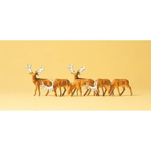 Preiser-79179 Hirsche H0 NEU OVP HirscheHersteller Nummer: 79179Hersteller: Kle