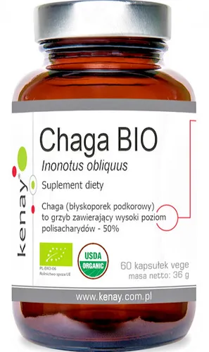 Produktbild CHAGA BIO ECO (Polysaccharide 50%) 500mg 60 Kapseln