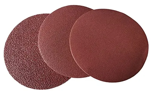 25-200 Stück Schleifscheibe Klett Schleifpapier rund Durchmesser 150mm P80 Körnung (100)