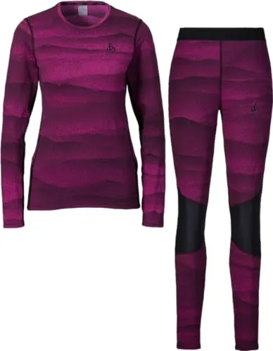 Odlo Set Long Whistler ECO - XL - Funktionsunterwäsche für optimale Wärme und Atmungsaktivität, ideal für sportliche Aktivitäten im Freien.