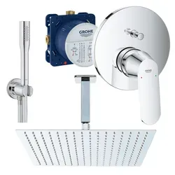 Grohe & Jowi Duscharmatur Eurosmart Cosmopolitan Unterputz Duschsystem