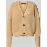 Vero Moda Strickjacke VMLea - Braune XL Strickjacke für jeden Anlass - Strickjacke in mokka mit lockerer Passform, ideal für lässige Outfits oder als Layering-Piece. Hergestellt aus 100% Polyacryl für hohen Tragekomfort.