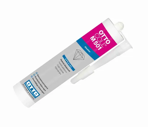 Ottocoll M501 329g Montagekleber Dichtstoff Hybrid transparent  M 501 Universal