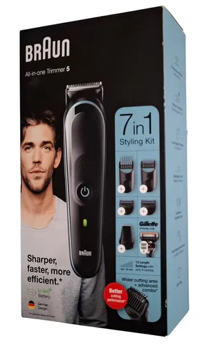 Braun All-in-one MGK5355 Schwarz