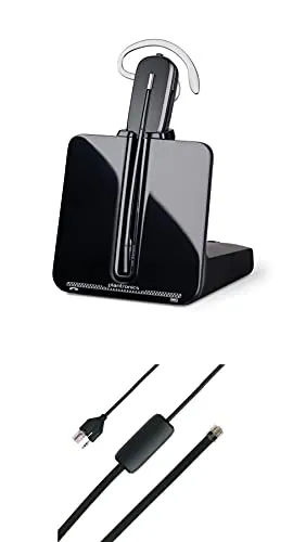 Plantronics CS 540A CS500 Headset konvertierbar drahtlos DECT inkl. APS-11 Electronic Hook Switch