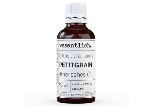 wesentlich. Duftöl Petitgrain 50ml - ätherisches Öl