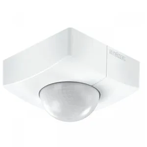 Steinel Bewegungsmelder IS 345 COM1 PIR - 360° Erfassung - Bewegungsmelder für außen mit IP54-Schutz, ideal zur Überwachung hoher Räume und Flächen. Einstellbare Einschaltzeit und Dämmerungsschwelle, max. Reichweite 23 m.