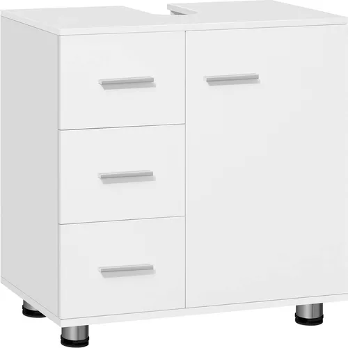 EUGAD Waschbeckenunterschrank mit 3 Schubladen