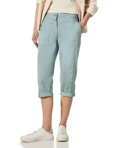 Cecil Damen B378678 Hose, Cool Salvia Green, 32W/22L in grün von CECIL