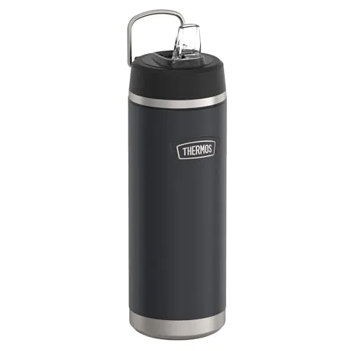 THERMOS® Isolier-Trinkflasche ICON Beverage 0,71 l - Thermobehälter aus Edelstahl, hält Getränke länger heiß oder kalt, perfekt für unterwegs und umweltfreundlich.