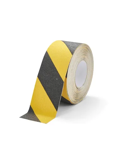 Durable Antirutsch-Klebeband Grip 15m x 75mm - Klebeband für Innen- und Außenbereich mit rutschhemmender Beschichtung, ideal für Treppenstufen und Rampen. Selbstklebend und zuschneidbar für individuelle Lösungen.