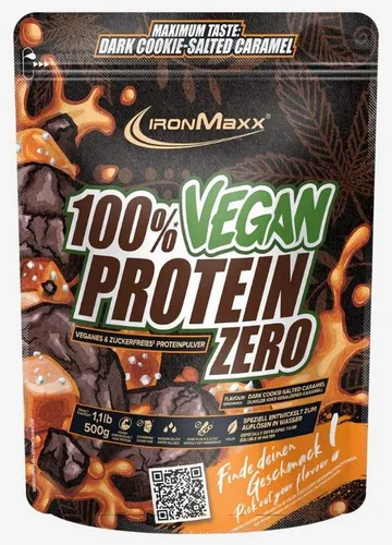 Ironmaxx IronMaxx 100% Vegan Protein Zero – 500g-Beutel Pulver