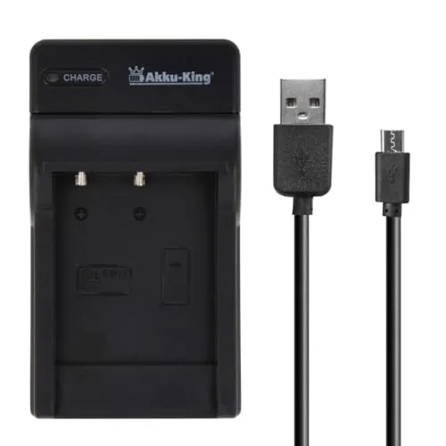 USB-Akku-Ladegerät kompatibel mit Premier DS-8330 von Akku-King